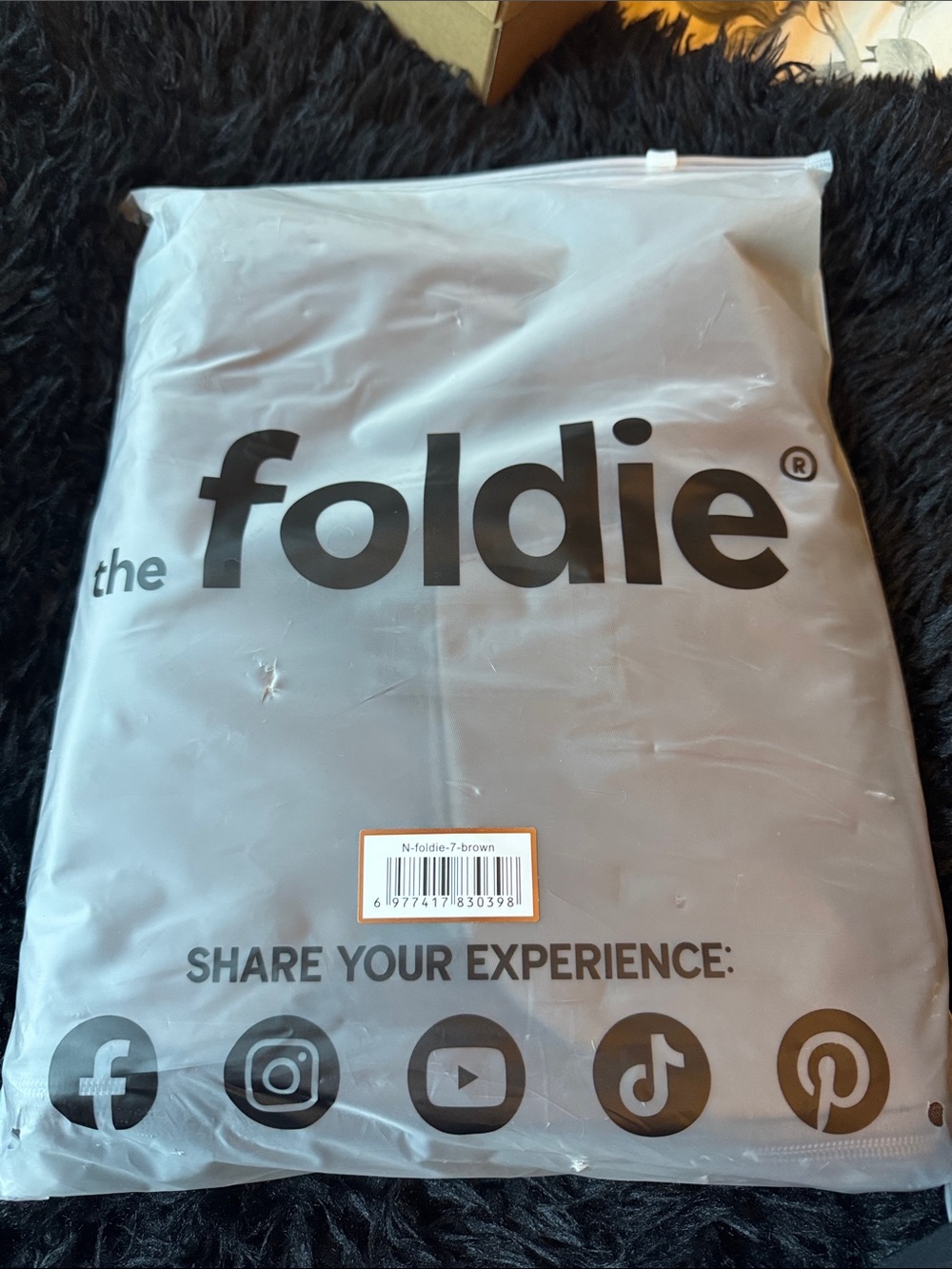 The Foldie Brown Tote - NEW!